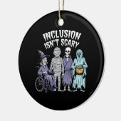 面白い仲間入りじゃない怖い先生ハロウィン2024 セラミックオーナメント (左)