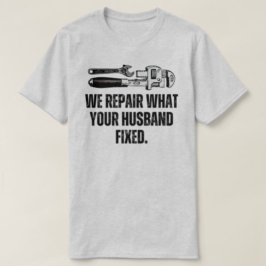 面白い便利屋さん Tシャツ (デザイン正面)