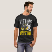 面白い倉庫フォークリフト運転手 Tシャツ (正面フル)