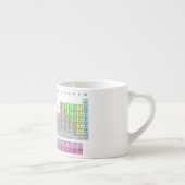 面白い元素周期表 愛する先生へのジョーク エスプレッソカップ (右)