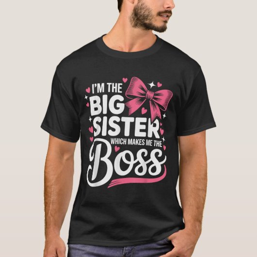 面白い兄弟姉妹 私はお姉ちゃん だから私がTh Tシャツ (正面)
