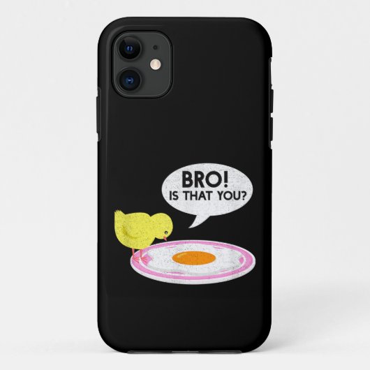 面白い兄貴ですか ニワトリささやき人 楽しい農場 Case-Mate iPhoneケース (裏面)