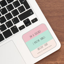 面白い先生のカラーブロック オーダーメイド 