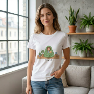 面白い内向的グラフィックTシャツ あったかブランケット Tシャツ