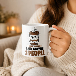 面白い内向的コーヒーマグ 反社会ギフト コーヒーマグカップ