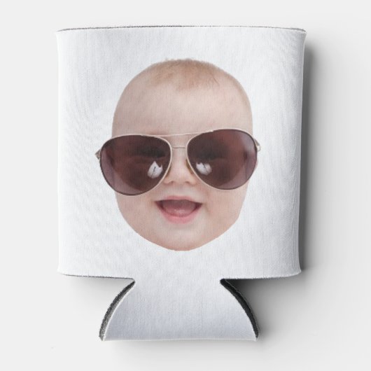 面白い写真のギフト 面白い誕生日プレゼント、バチェラー 缶クーラー (正面)