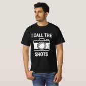 面白い写真撮影者デザイン Tシャツ (正面フル)