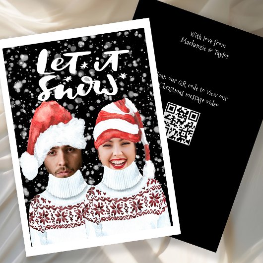 面白い写真 インタラクティブ クリスマス 雪が降りますように