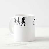 面白い写真 - 写真家の進化 コーヒーマグカップ (正面左)