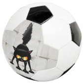 面白い凶暴な黒猫の漫画 サッカーボール (3/4)