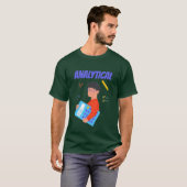 面白い分析 Tシャツ (正面フル)