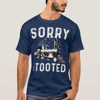 面白い列車 鉄道 機関車 蒸気 モデル _11 Tシャツ