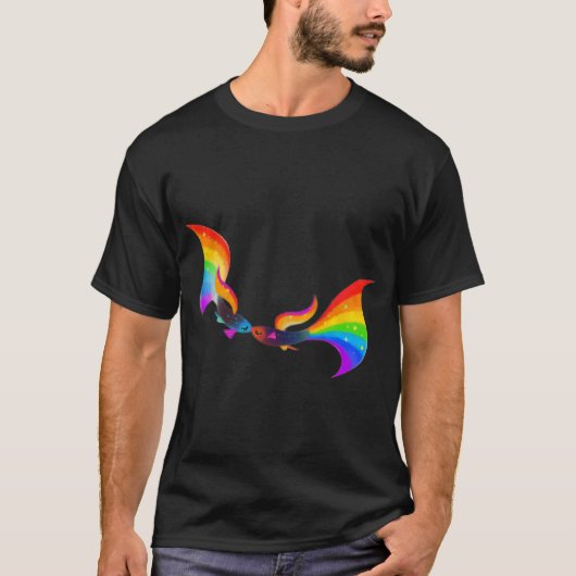 面白い効率性 フィッシュタンク 水槽 幽默 皮肉 Tシャツ (正面)
