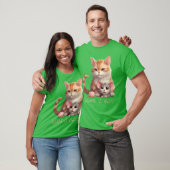 面白い動物 ネズミと猫 Tシャツ (ユニセックス)