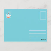 面白い化学のダジャレ ポストカード (裏面)