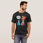面白い化学の先生だと思います Tシャツ (正面フル)