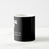 面白い医用生体工学者の定義 コーヒーマグカップ (中央)