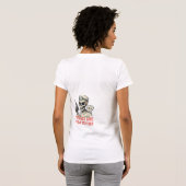 面白い医療Tシャツデザイン Tシャツ (裏面フル)
