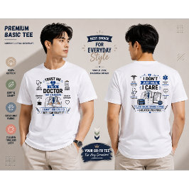 面白い医者デザイン - 私は医者です Tシャツ