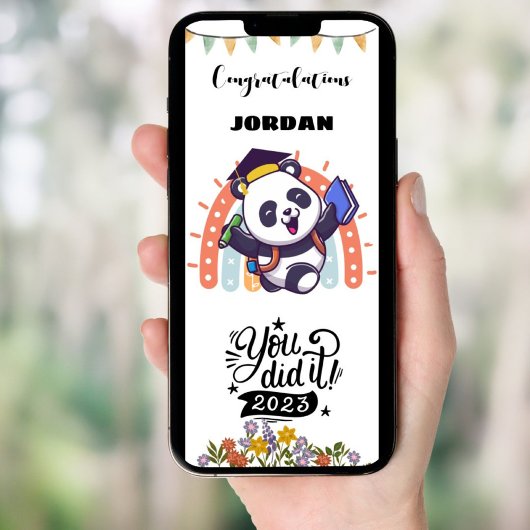 面白い卒業おめでとうカード 招待状