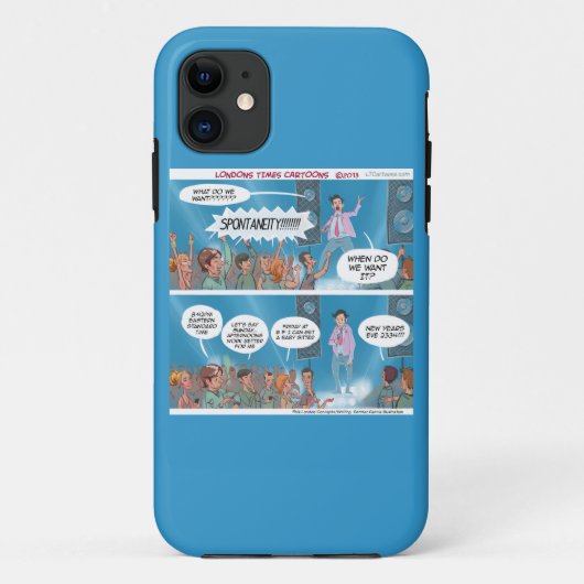 面白い即興コーチiPhone 5 カバー (裏面)