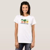 面白い反トランプフェミニスト政治的植物ガーデナー Tシャツ (正面フル)