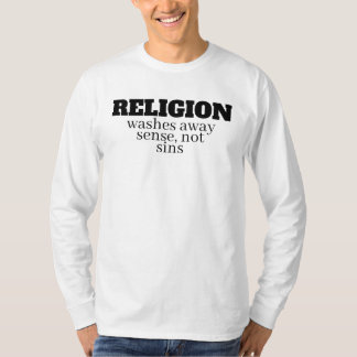 面白い反宗教引用 Tシャツ