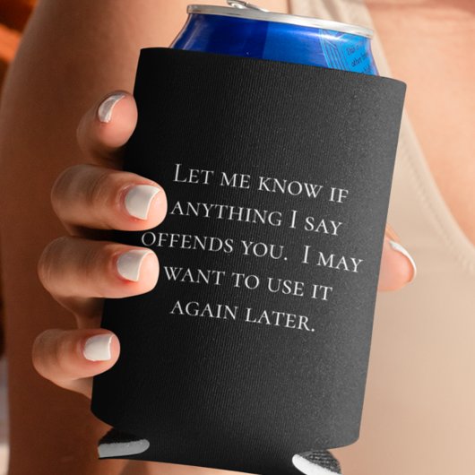 面白い名言です。何か不快な表現があれば教えてください 缶クーラー