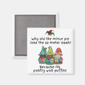 面白い吹き上がったミンスパイジョーク マグネット (正面/裏面)