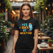面白い喘息啓発 トライブレンドＴシャツ