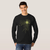 面白い基板 コンピューター 電子工学 Tシャツ (正面フル)