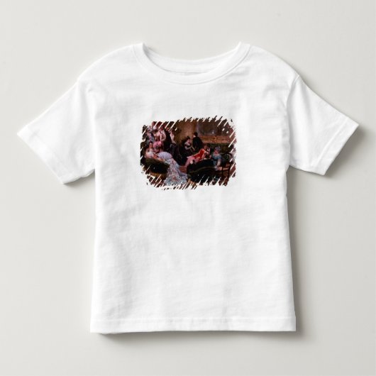 面白い夕べ トドラーTシャツ (正面)