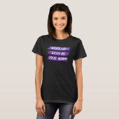 面白い女性のためのもう一度地獄のようにセクシーなシャツに起こしました Tシャツ (正面フル)