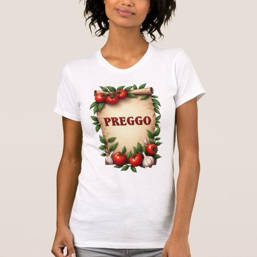 面白い妊娠発表Tシャツ Tシャツ (正面)