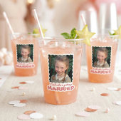 面白い子供の頃の写真 結婚する人がこちらですよ シール