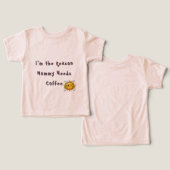面白い子供服Tシャツ (デザイン正面&裏面)