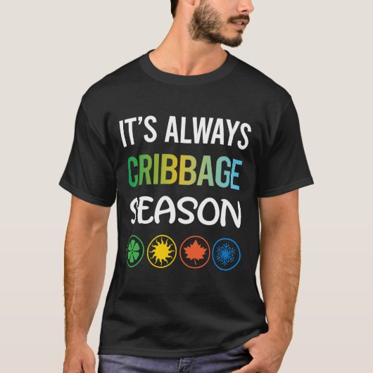 面白い季節のクリッビッジ・クリブ Tシャツ (正面)