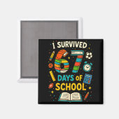 面白い学校の6つの7つのミーム学生教師のジョーク6 マグネット (正面/裏面)