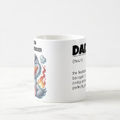 面白い定義パパマグ コーヒーマグカップ (中央)