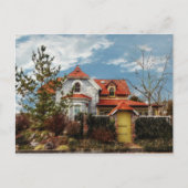 面白い家 ポストカード (正面)