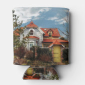 面白い家 缶クーラー (裏面)