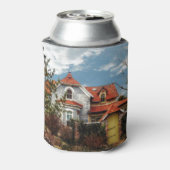 面白い家 缶クーラー (缶裏面)