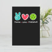 面白い平和愛ピックルボールコート遊びがピックルボール好き 招待状 (スタンド正面)