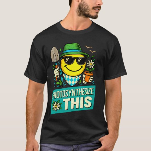 面白い庭師 Tシャツ (正面)