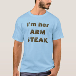 面白い引用アームステーキ ユーモア おもしろ 食べ物 Tシャツ