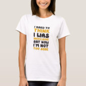 面白い引用句 Tシャツ (正面)