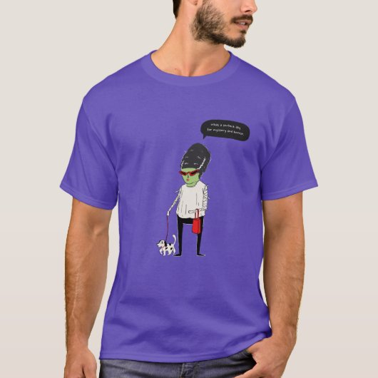 面白い引用符のハロウィンTシャツ Tシャツ (正面)
