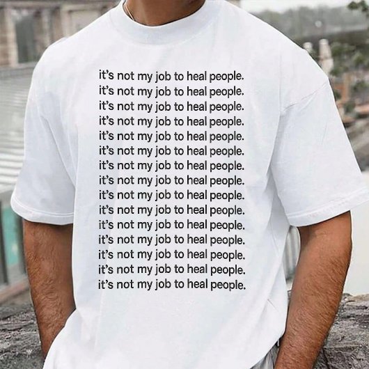 面白い引用符 メンズ Tシャツ
