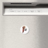 面白い引用 イエス・キリスト ミーム、私はイエスを見た マグネット (インサイチュ (食洗機))