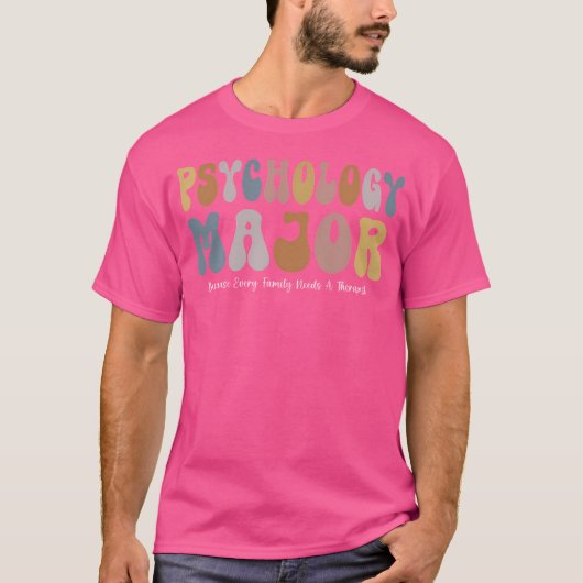 面白い心理学専攻 心理学学生 面白い Sc Tシャツ (正面)